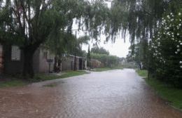 Barrio Santa Rita nuevamente bajo el agua